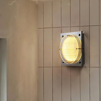 Isolora Nordic Art Shield Sconce Wall lamp