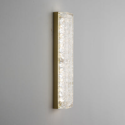 Mavi Prismatic Rectangle Resin Wall Lamp