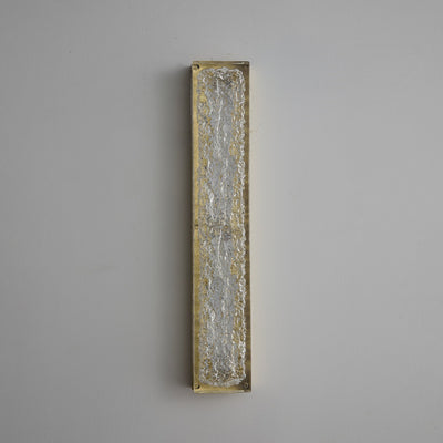 Mavi Prismatic Rectangle Resin Wall Lamp