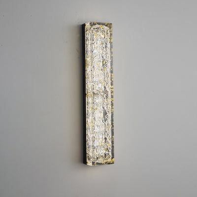 Mavi Prismatic Rectangle Resin Wall Lamp