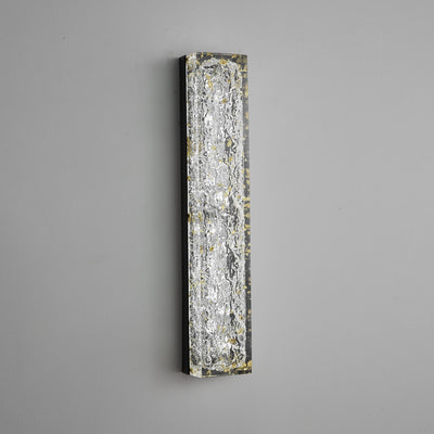 Mavi Prismatic Rectangle Resin Wall Lamp