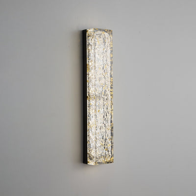 Mavi Prismatic Rectangle Resin Wall Lamp