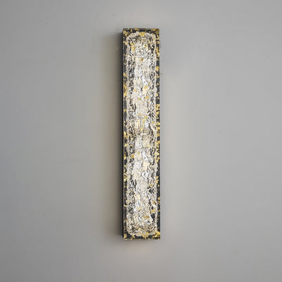 Mavi Prismatic Rectangle Resin Wall Lamp