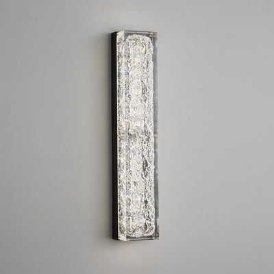 Mavi Prismatic Rectangle Resin Wall Lamp