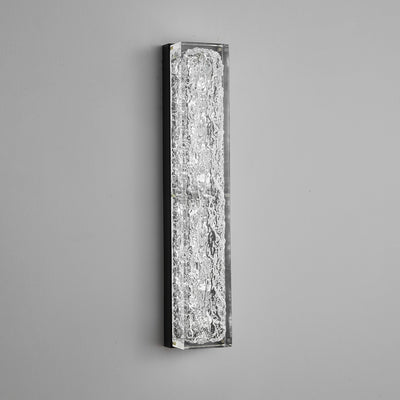 Mavi Prismatic Rectangle Resin Wall Lamp