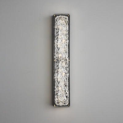 Mavi Prismatic Rectangle Resin Wall Lamp
