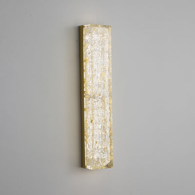 Mavi Prismatic Rectangle Resin Wall Lamp