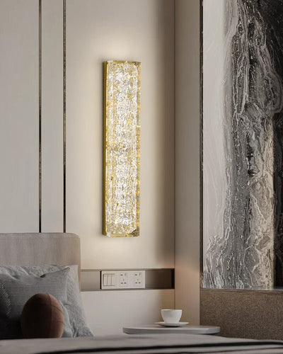 Mavi Prismatic Rectangle Resin Wall Lamp