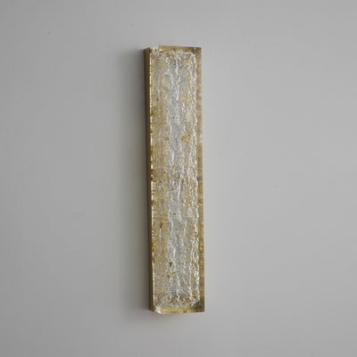 Mavi Prismatic Rectangle Resin Wall Lamp