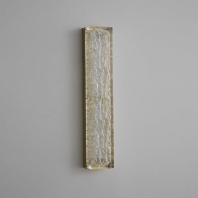 Mavi Prismatic Rectangle Resin Wall Lamp