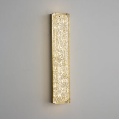 Mavi Prismatic Rectangle Resin Wall Lamp