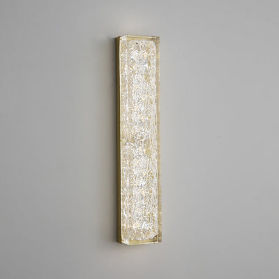 Mavi Prismatic Rectangle Resin Wall Lamp