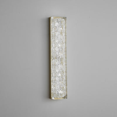 Mavi Prismatic Rectangle Resin Wall Lamp
