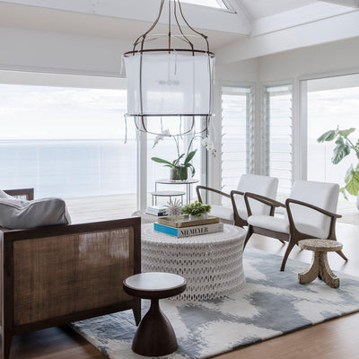 Erina Linen Chandelier