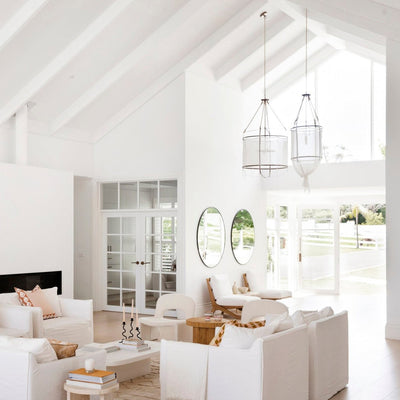 Erina Linen Chandelier