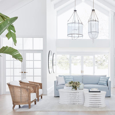 Erina Linen Chandelier