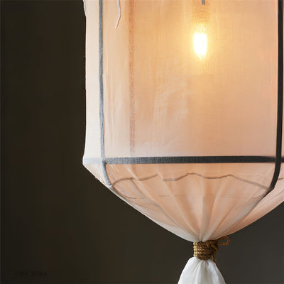 Erina Linen Chandelier