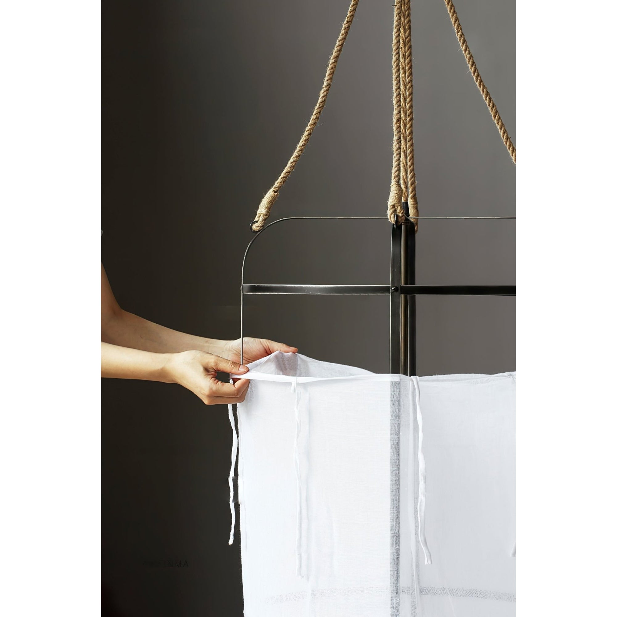 Erina Linen Chandelier