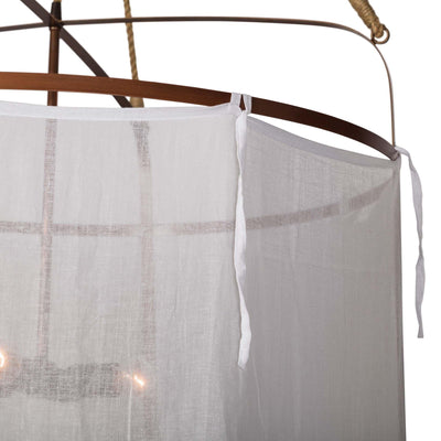 Erina Linen Chandelier