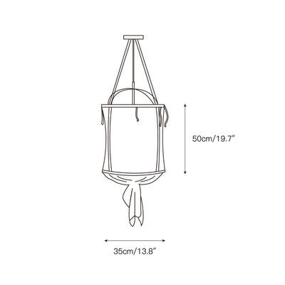 Erina Linen Chandelier