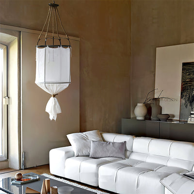 Erina Linen Chandelier