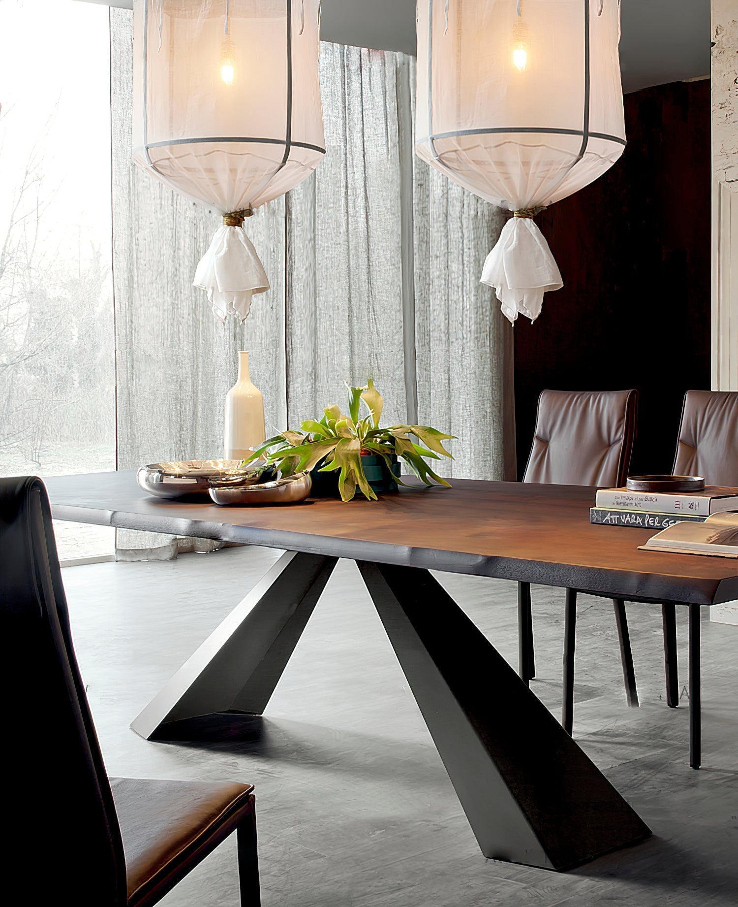 Lininora Fabric Bohemian Pendant Light