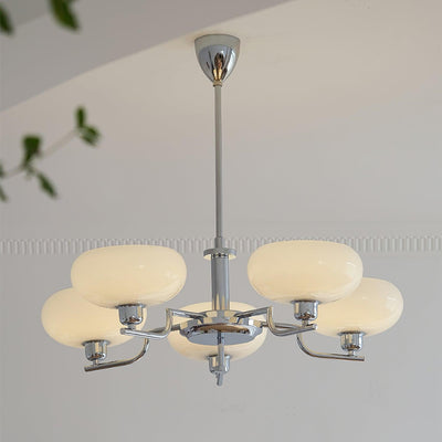 Amino Pendant Lamp Glass Globe Brass Frame