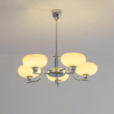 Amino Pendant Lamp Glass Globe Brass Frame
