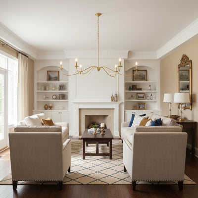 Calderview Iron Chandelier