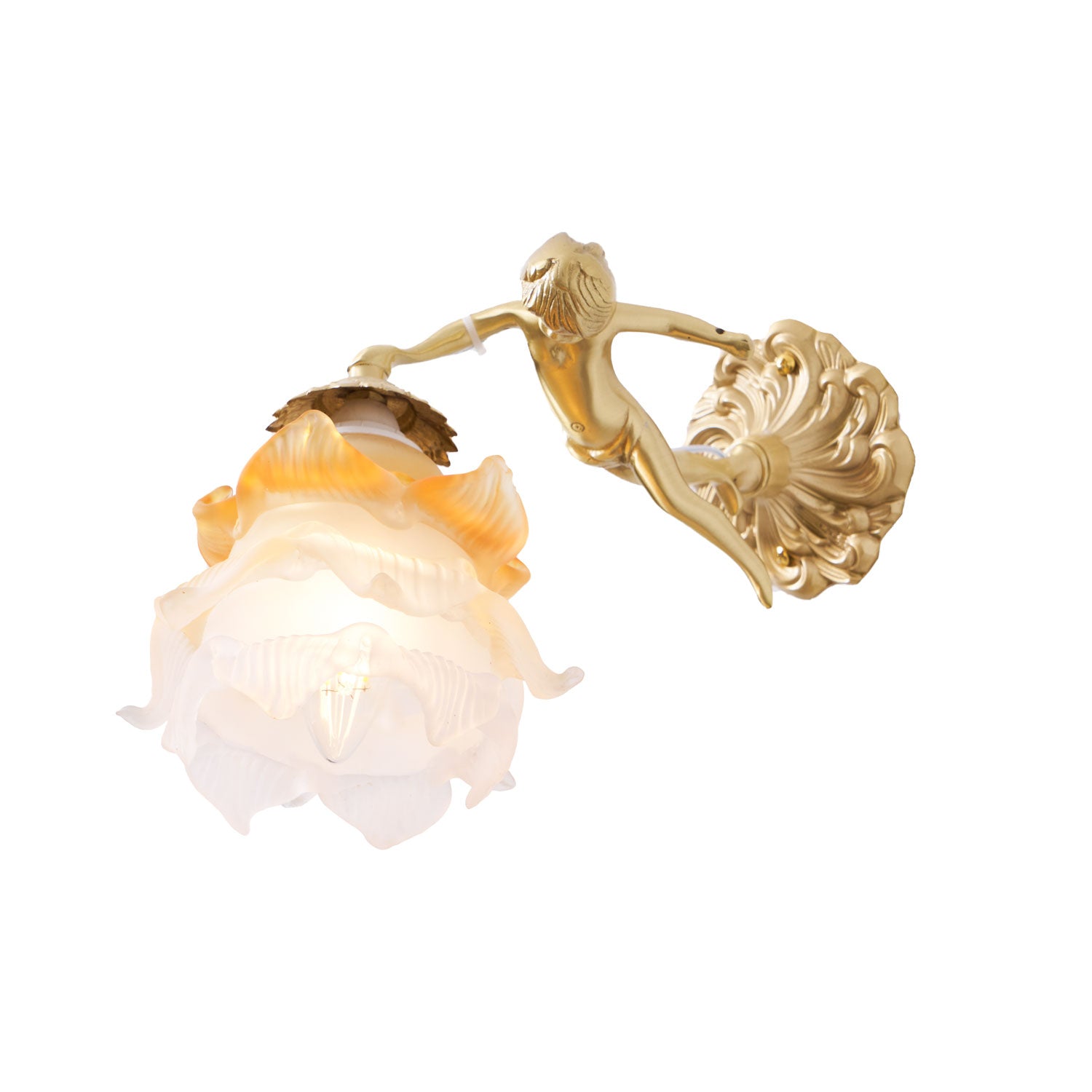 Bex Flying Angel Glass Wall Light