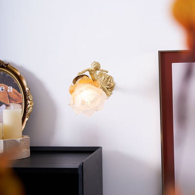 Bex Flying Angel Glass Wall Light