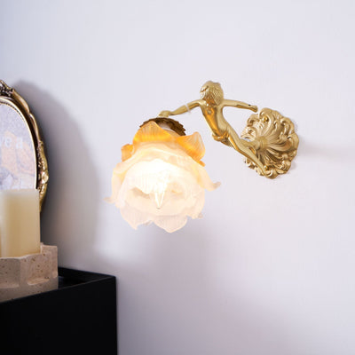 Bex Flying Angel Glass Wall Light