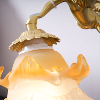 Bex Flying Angel Glass Wall Light