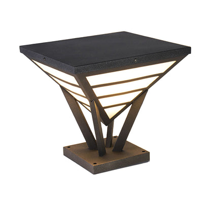 Mary Geometric Modern Metal Outdoor Light