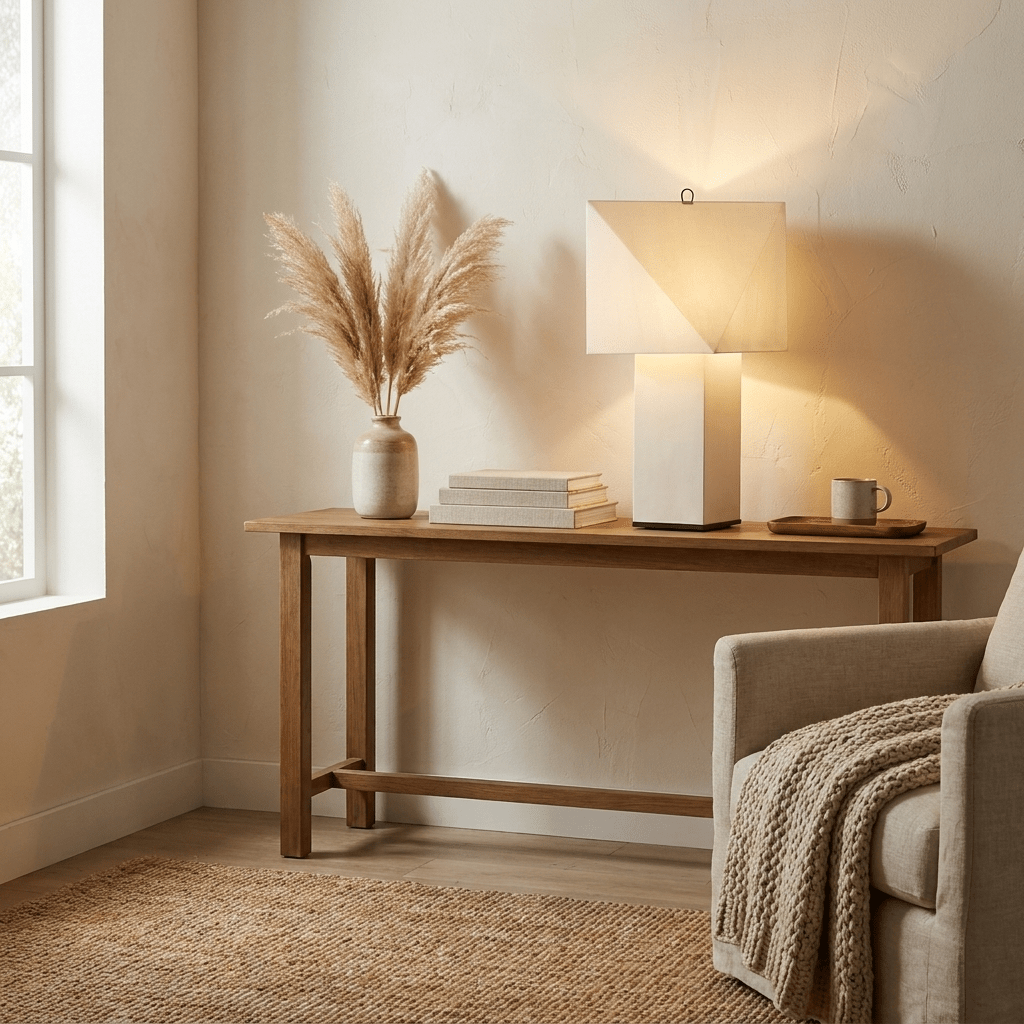 Mireval Paper Shade Table Lamp