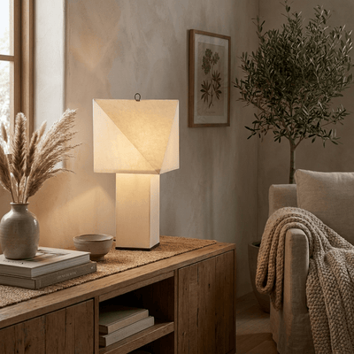 Mireval Paper Shade Table Lamp