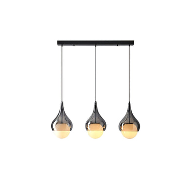 Droplet Elegant Glass Pendant Light