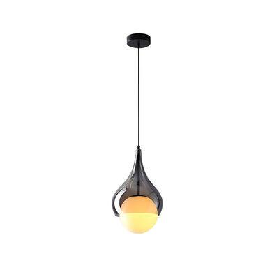Droplet Elegant Glass Pendant Light