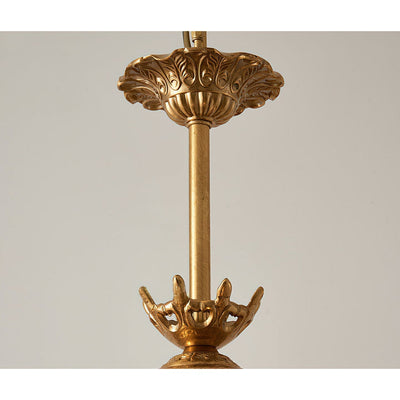 Quezal Chandelier