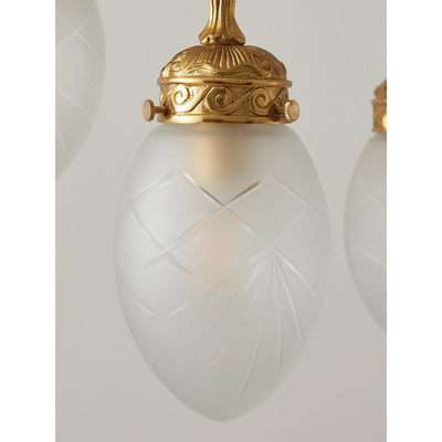 Quezal Chandelier