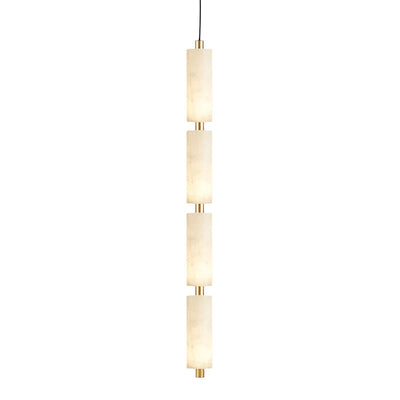 Zovarion Modern Minimalist Cluster Alabaster Pendant Light