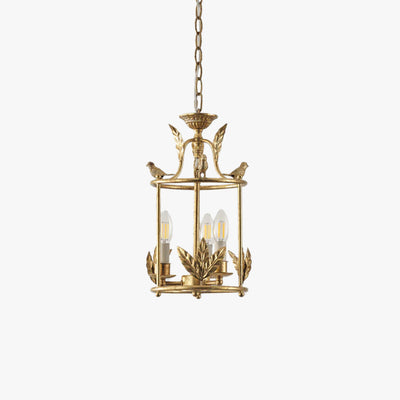 Silva Baroque Style Metal Lantern Pendant Light