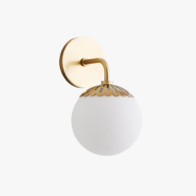 Valentina  Globe Glass Wall Lamp