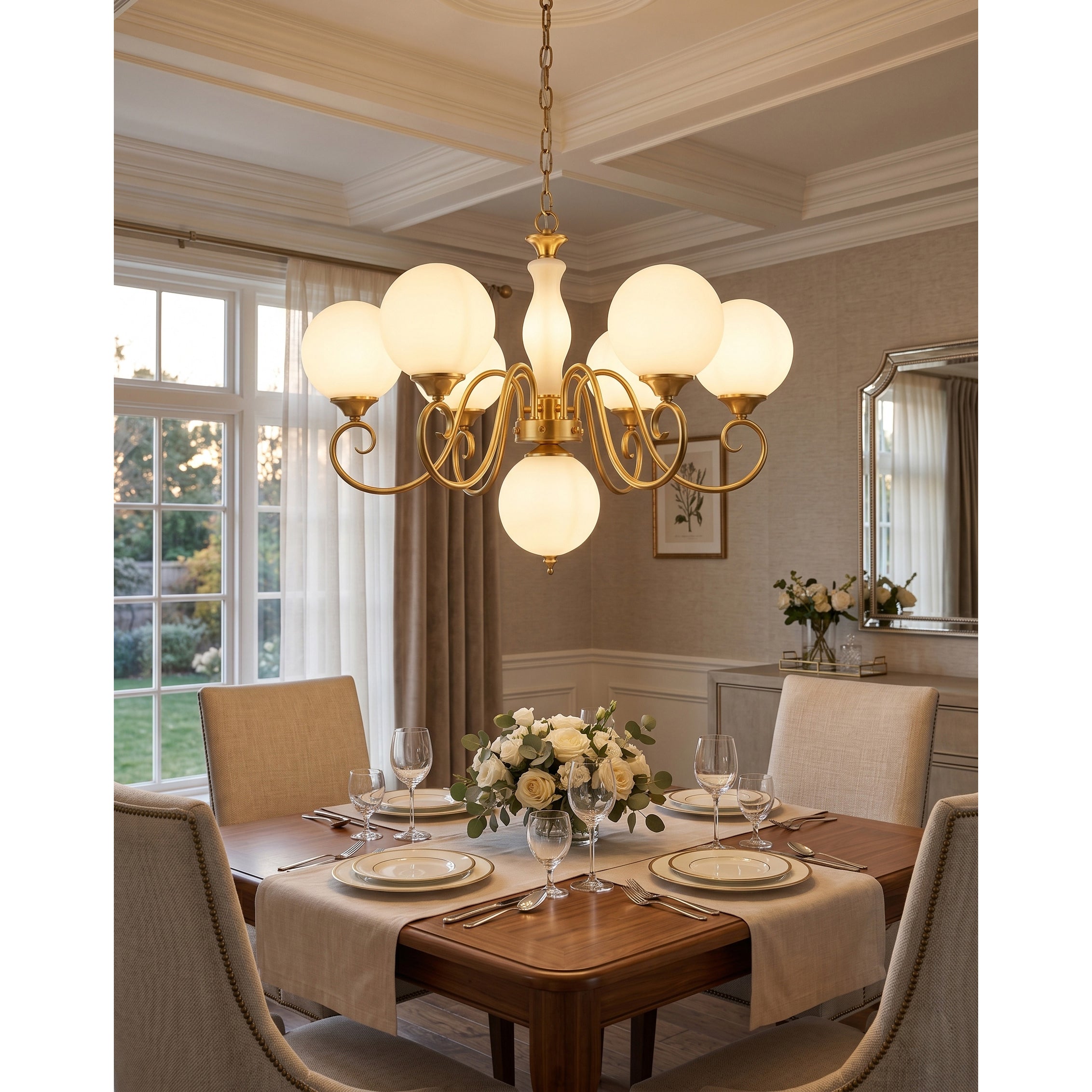 Clairford Glass Chandelier