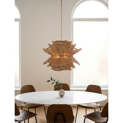 Miraford Rattan Chandelier