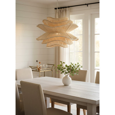 Miraford Rattan Chandelier