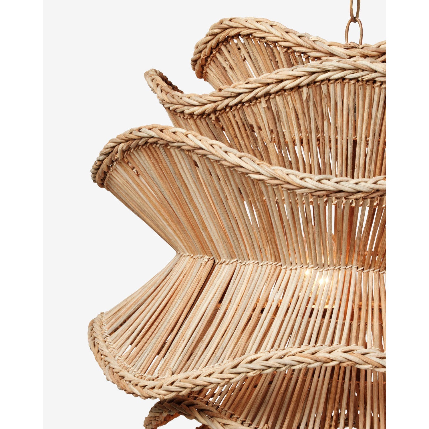 Miraford Rattan Chandelier