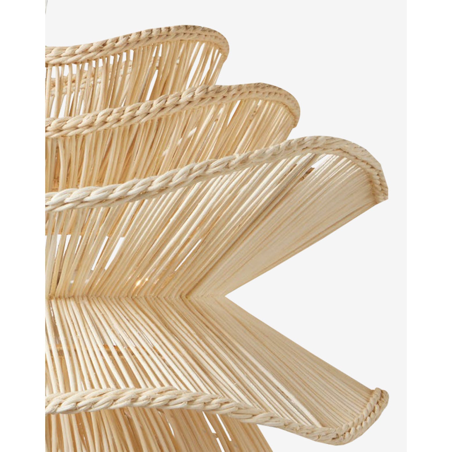 Miraford Rattan Chandelier