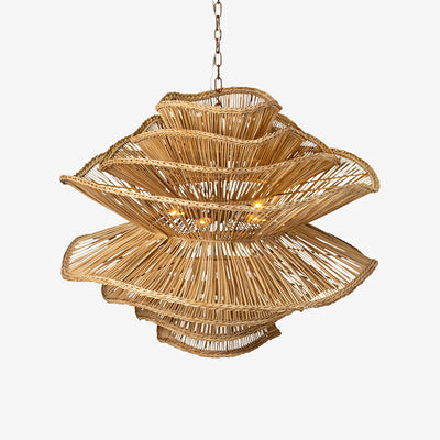 Miraford Rattan Chandelier