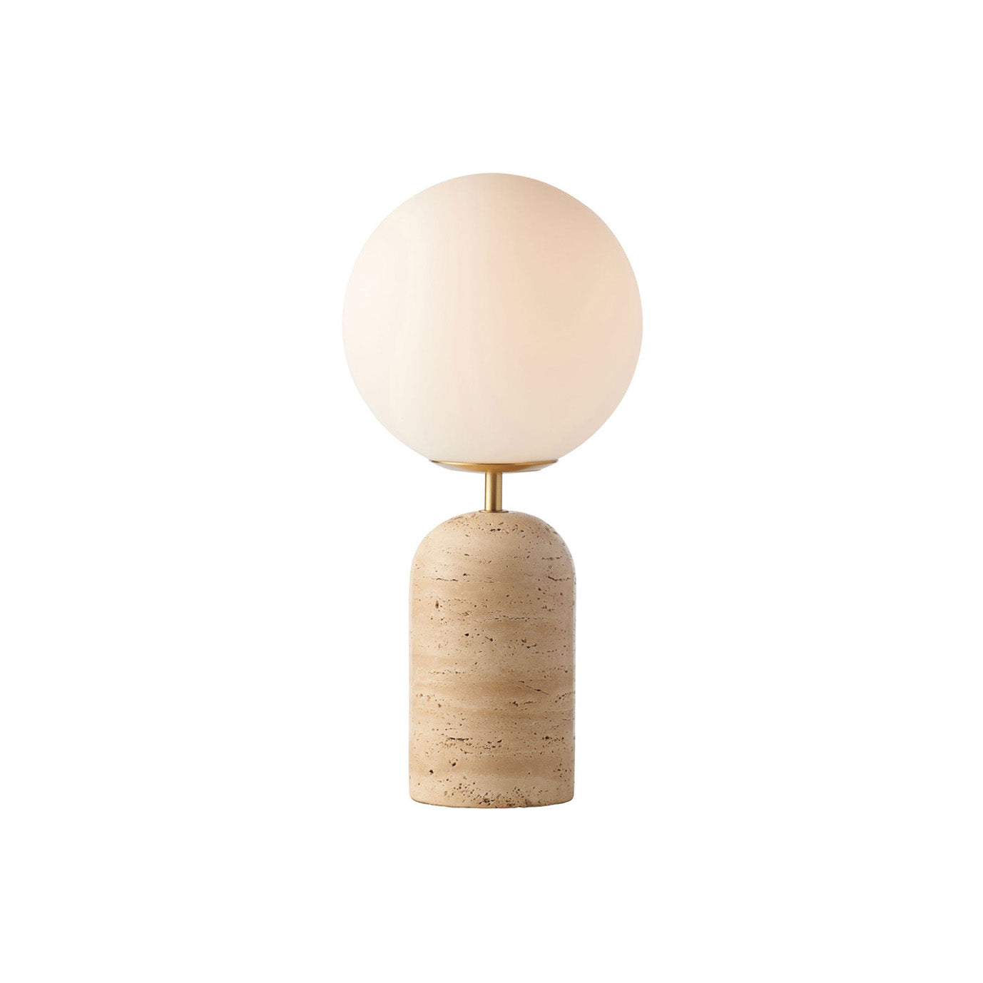 Nuvor Travertine Table Lamp
